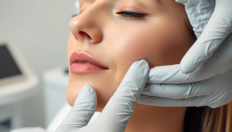 Fadenlifting Zürich: facial skin tightening procedure with absorbable threads for natural rejuvenation.