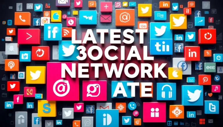 Latest Social Network Updates analysis on vibrant digital interface highlighting trends and