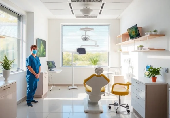 Ventura Bright Dental team providing compassionate dental care in a clean, modern clinic environment