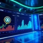 Professional interface showing aicoin real-time market data and analytics for investors and traders