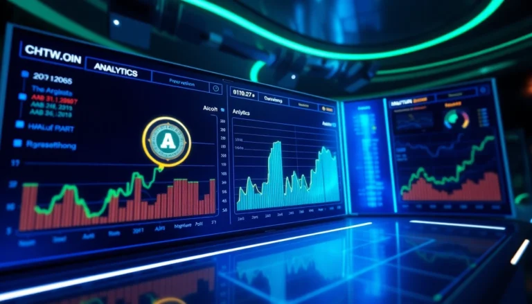 Professional interface showing aicoin real-time market data and analytics for investors and traders